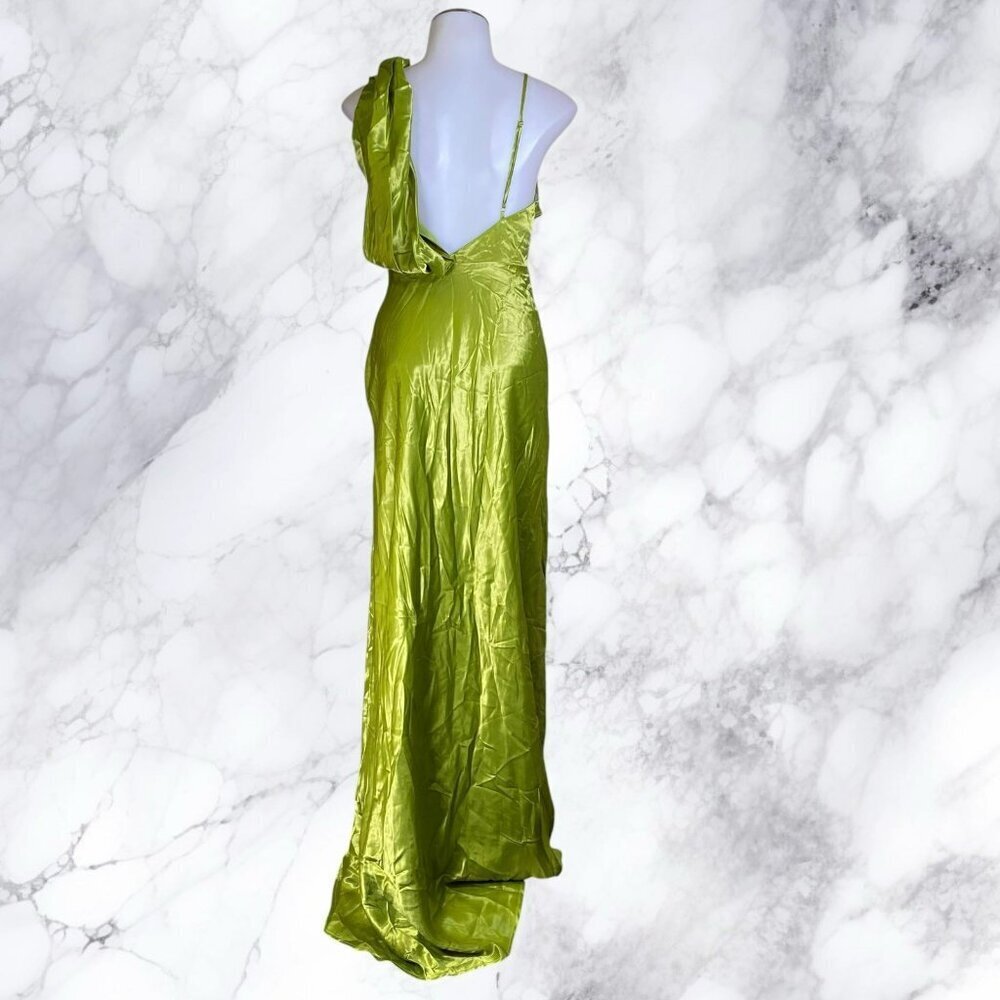 House of Harlow 1960 xREVOLVE Antonia Gown - Green - Picture 4 of 9